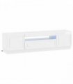 vidaXL LED TV Cabinet High Gloss White Engineered Wood — V0672276869