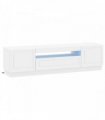 vidaXL LED TV Cabinet White Engineered Wood — V0672276871