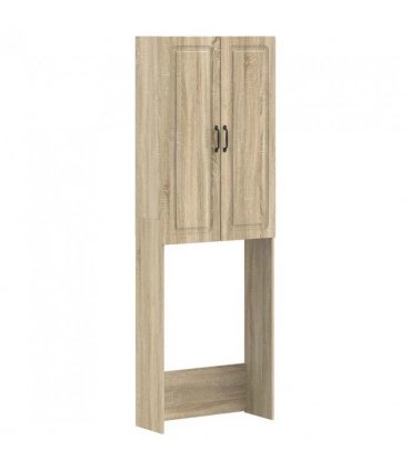 vidaXL Toilet Cabinet UTRECHT Sonoma Oak 66 x 25.5 x 190 cm