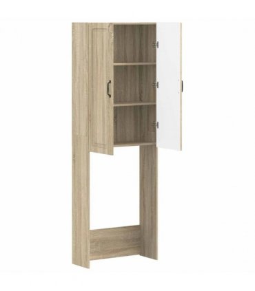 vidaXL Toilet Cabinet UTRECHT Sonoma Oak 66 x 25.5 x 190 cm