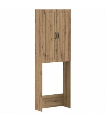 vidaXL Toilet Cabinet UTRECHT Artisan Oak 66 x 25.5 x 190 cm