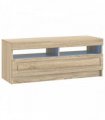 vidaXL LED TV Cabinet Sonoma Oak Engineered Wood — V0672276887