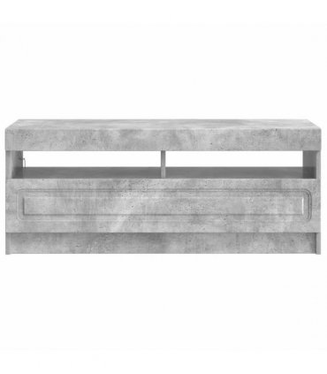 vidaXL LED TV Cabinet Concrete Grey Engineered Wood — V0672276894
