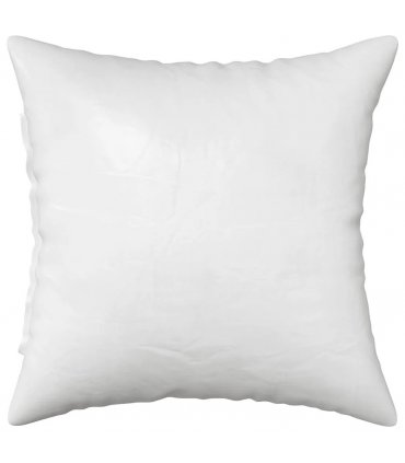 vidaXL Cushion with Pillow HEERLEN 2 pcs Black Velvet — Size: 45 x 45 cm