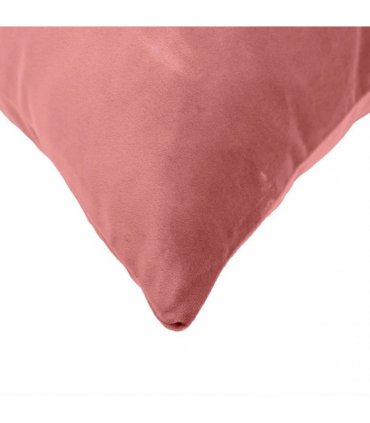 vidaXL Cushion with Pillow HEERLEN 2 pcs Pink Velvet — Size: 50 x 50 cm