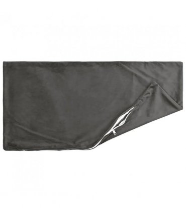 vidaXL Cushion with Pillow HEERLEN 6 pcs Dark Grey Velvet — Size: 30 x 50 cm