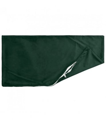 vidaXL Cushion with Pillow HEERLEN 2 pcs Dark Green Velvet — Size: 40 x 80 cm