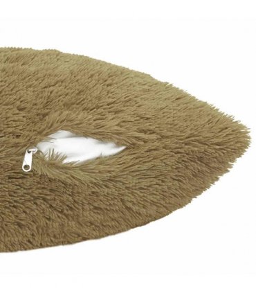 vidaXL Cushion with Pillow HEERLEN 12 pcs Light Grey PV Fleece — Size: 40 x 80 cm