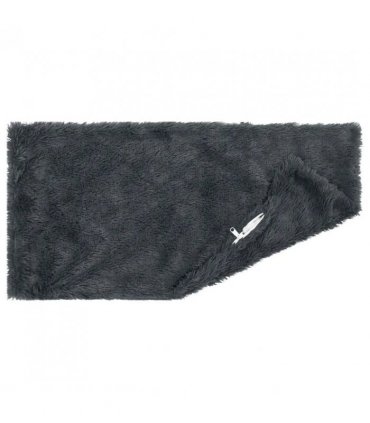 vidaXL Cushion with Pillow HEERLEN 6 pcs Anthracite PV Fleece — Size: 40 x 80 cm