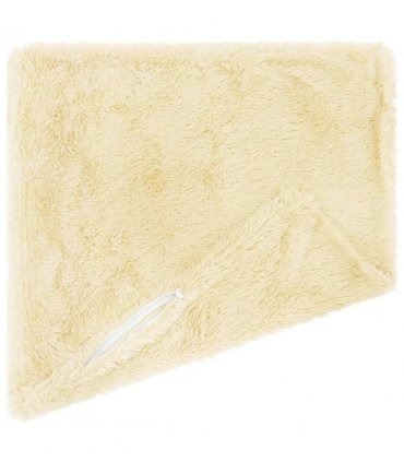 vidaXL Cushion Cover 6 pcs HEERLEN Cream 80 x 80 cm PV Fleece