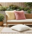 vidaXL Cushion Cover 2 pcs HEERLEN Cream 80 x 80 cm PV Fleece