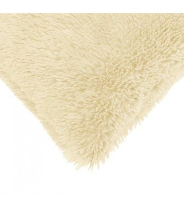 vidaXL Cushion Cover 2 pcs HEERLEN Cream 80 x 80 cm PV Fleece