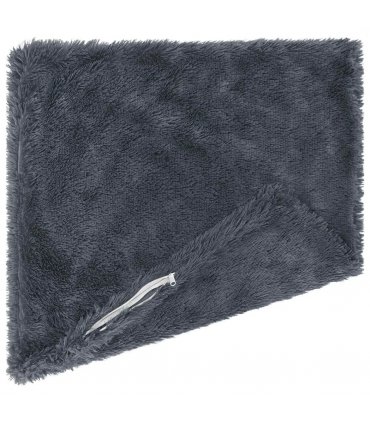 vidaXL Cushion Cover 6 pcs HEERLEN Anthracite 80 x 80 cm PV Fleece