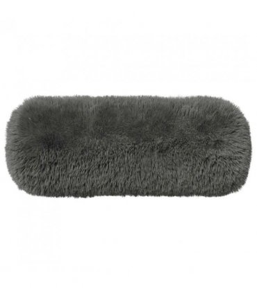 vidaXL Cushion Cover 6 pcs HEERLEN Light Grey Ø 15 x 40 cm PV Fleece