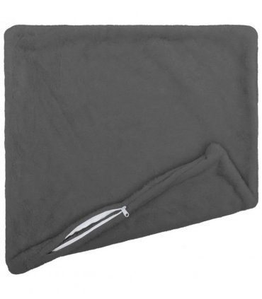 vidaXL Cushion Cover 2 pcs HEERLEN Dark Grey 80 x 80 cm