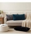 vidaXL Cushion Cover 6 pcs HEERLEN Dark Grey 40 x 80 cm