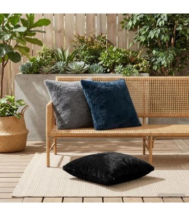 vidaXL Cushion Cover 2 pcs HEERLEN Dark Grey 60 x 60 cm