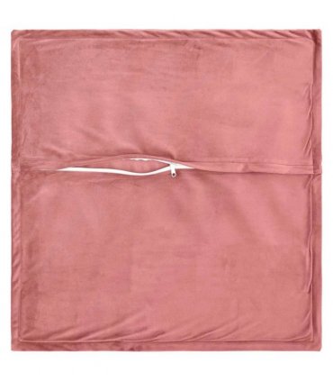 vidaXL Cushion Cover 2 pcs HOUTEN Pink 80 x 80 cm Velvet
