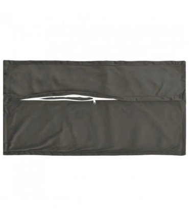 vidaXL Cushion Cover 12 pcs HOUTEN Dark Grey 40 x 80 cm Velvet