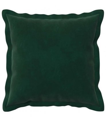 vidaXL Cushion Cover 2 pcs HOUTEN Dark Green 50 x 50 cm Velvet
