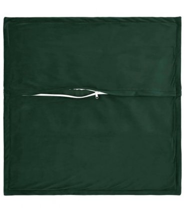 vidaXL Cushion Cover 2 pcs HOUTEN Dark Green 50 x 50 cm Velvet