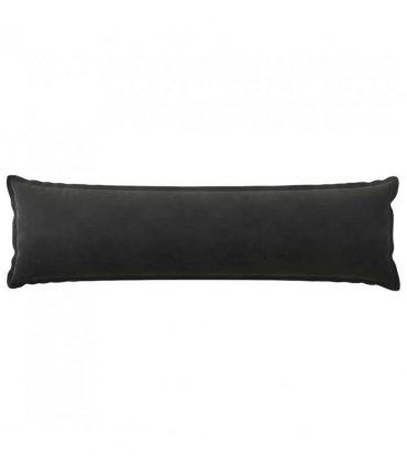 vidaXL Cushion Cover HOUTEN Black 40 x 145 cm Velvet
