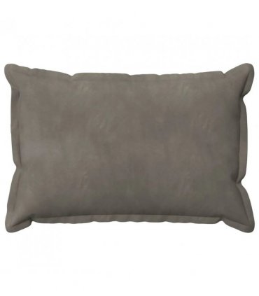 vidaXL Cushion Cover 6 pcs HOUTEN Light Grey 50 x 75 cm Velvet