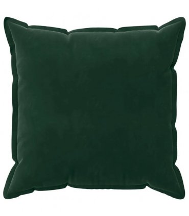 vidaXL Cushion Cover 6 pcs HOUTEN Dark Green 80 x 80 cm Velvet