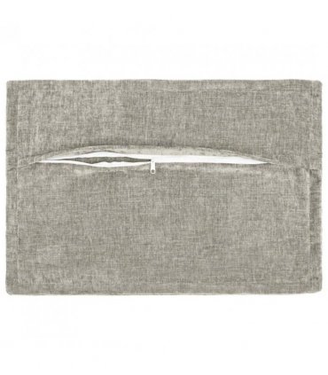 vidaXL Cushion Cover 2 pcs HOUTEN Light Grey 30 x 50 cm