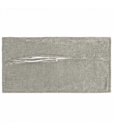 vidaXL Cushion Cover 2 pcs HOUTEN Light Grey 40 x 80 cm