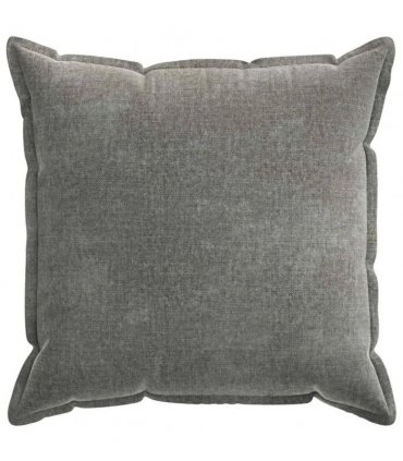 vidaXL Cushion Cover 2 pcs HOUTEN Dark Grey 60 x 60 cm Chenille Fabric