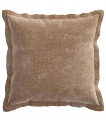 vidaXL Cushion Cover 2 pcs HOUTEN Brown 40 x 40 cm Chenille Fabric