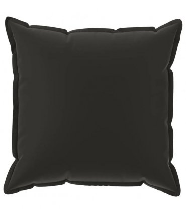 vidaXL Cushion Cover 2 pcs HOUTEN Black 55 x 55 cm Polyester