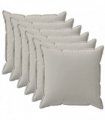vidaXL Cushion Cover 6 pcs HOUTEN Grey 50 x 50 cm Polyester