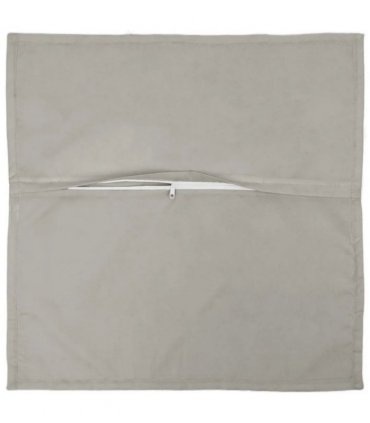 vidaXL Cushion Cover 6 pcs HOUTEN Grey 50 x 50 cm Polyester