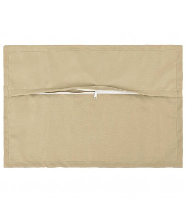 vidaXL Cushion Cover 6 pcs HOUTEN Beige 30 x 50 cm Polyester