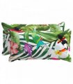 vidaXL Cushion Cover 2 pcs HOUTEN Multicolour 40 x 80 cm Polyester