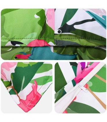 vidaXL Cushion Cover 2 pcs HOUTEN Multicolour 40 x 80 cm Polyester