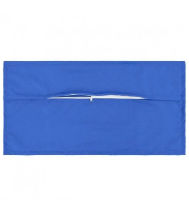 vidaXL Cushion Cover 2 pcs HOUTEN Royal Blue 40 x 80 cm Polyester