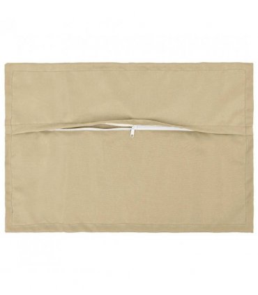 vidaXL Cushion Cover 2 pcs HOUTEN Beige 50 x 70 cm Polyester