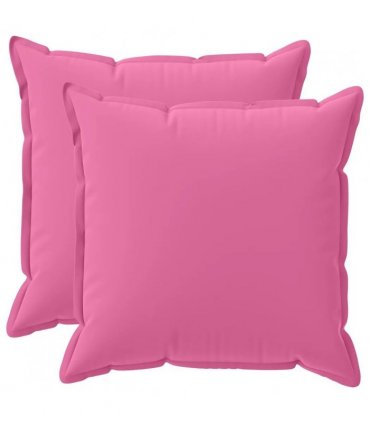 vidaXL Cushion Cover 2 pcs HOUTEN Pink 80 x 80 cm Polyester