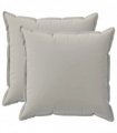vidaXL Cushion Cover 2 pcs HOUTEN Grey 65 x 65 cm Polyester