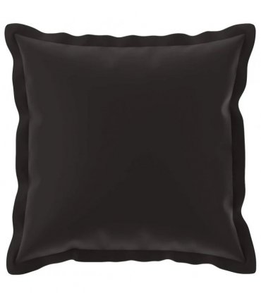 vidaXL Cushion Cover 6 pcs HOUTEN Black 50 x 50 cm Polyester