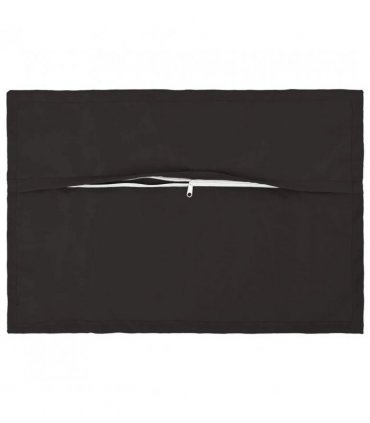 vidaXL Cushion Cover 6 pcs HOUTEN Black 30 x 50 cm Polyester