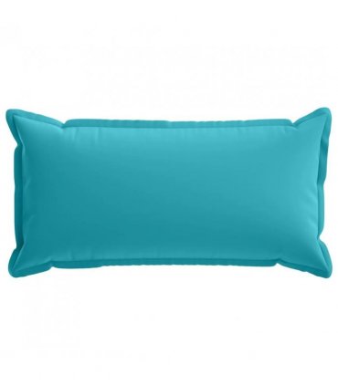 vidaXL Cushion Cover 2 pcs HOUTEN Turquoise 40 x 80 cm Polyester
