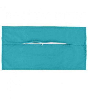 vidaXL Cushion Cover 2 pcs HOUTEN Turquoise 40 x 80 cm Polyester