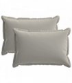 vidaXL Cushion Cover 2 pcs HOUTEN Grey 40 x 60 cm Polyester