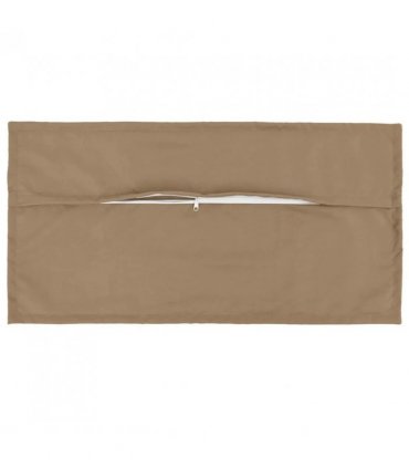 vidaXL Cushion Cover 6 pcs HOUTEN Taupe 40 x 80 cm Polyester