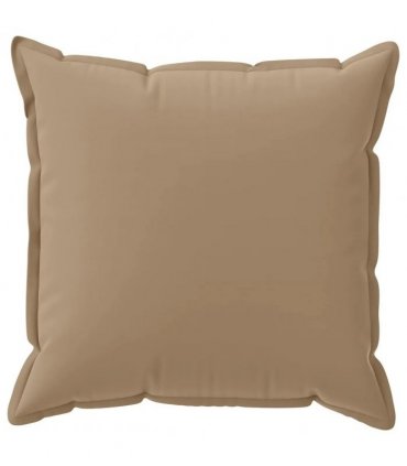 vidaXL Cushion Cover 2 pcs HOUTEN Taupe 60 x 60 cm Polyester