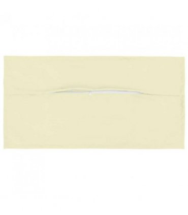 vidaXL Cushion Cover 6 pcs HOUTEN Cream 40 x 80 cm Polyester